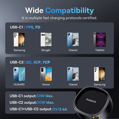 Tẩu Sạc Nhanh Baseus Enjoyment Retractable 2-in-1 C+C 33W - Bạn có mệt mỏi với mớ dây cáp sạc rối rắm trong xe hơi? Tẩu sạc <strong>Baseus Enjoyment Retractable 2-in-1 C+C 33W</strong> là giải pháp hoàn hảo cho một không gian nội thất gọn gàng và hiện đại. Sản phẩm tích hợp một cáp sạc Type-C có thể kéo dài và tự động thu gọn, loại bỏ hoàn toàn tình trạng dây cáp lằng nhằng. Với tổng công suất 33W mạnh mẽ, tẩu sạc cung cấp sạc nhanh PD cho iPhone 15, iPad và các thiết bị Android qua cả cáp rút và cổng Type-C rời. Giờ đây bạn có thể sạc đồng thời 2 thiết bị một cách nhanh chóng và tiện lợi. Hãy nâng cấp trải nghiệm lái xe của bạn với <strong>Baseus Enjoyment Retractable 2-in-1 C+C 33W</strong>.