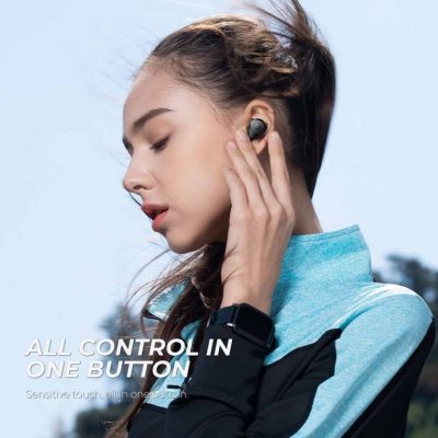 Tai nghe Bluetooth SoundPEATS T2, In-ear, Driver 12mm, Pin 30H, IPX5, Bluetooth 5.1, ANC 30dB, Transparent Mode - Tai nghe <strong>SoundPEATS T2</strong> thiết kế in-ear, driver 12mm, âm thanh sống động với codec SBC/AAC. Pin 10H (tai nghe), 30H (hộp sạc), sạc USB-C. IPX5 chống nước, ANC 30dB, micro kép ENC, Bluetooth 5.1, chế độ xuyên âm. Điều khiển cảm ứng. Bảo hành 12 tháng, lý tưởng cho nghe nhạc, chơi game, đàm thoại.