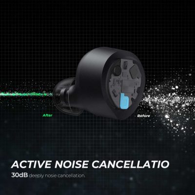 Tai nghe Bluetooth SoundPEATS T2, In-ear, Driver 12mm, Pin 30H, IPX5, Bluetooth 5.1, ANC 30dB, Transparent Mode - Tai nghe <strong>SoundPEATS T2</strong> thiết kế in-ear, driver 12mm, âm thanh sống động với codec SBC/AAC. Pin 10H (tai nghe), 30H (hộp sạc), sạc USB-C. IPX5 chống nước, ANC 30dB, micro kép ENC, Bluetooth 5.1, chế độ xuyên âm. Điều khiển cảm ứng. Bảo hành 12 tháng, lý tưởng cho nghe nhạc, chơi game, đàm thoại.