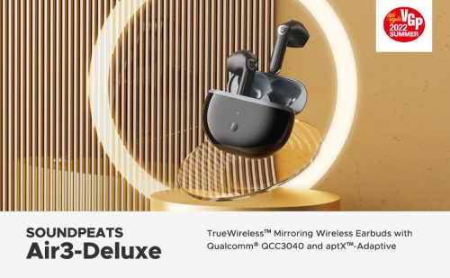 Tai nghe Bluetooth SoundPEATS Air3 Deluxe, In-ear, Driver 14.2mm, Pin 22H, IPX4, Bluetooth 5.2, aptX-Adaptive, Game Mode 60ms - Hình ảnh 9