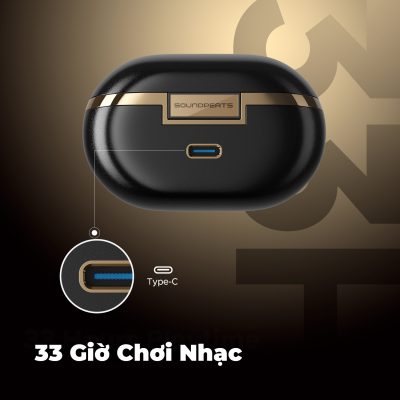 Tai nghe Bluetooth SoundPEATS Opera 05, In-ear, Hybrid Driver 12mm + 2BA, Pin 33H, IPX4, Bluetooth 5.3, ANC, LDAC, Hi-Res - Tai nghe <strong>SoundPEATS Opera 05</strong> thiết kế in-ear, hybrid driver 12mm + 2BA, âm thanh Hi-Res với codec LDAC/SBC/AAC. Pin 8H (tai nghe), 33H (hộp sạc), sạc USB-C. IPX4 chống nước, ANC 30dB, 4 mic ENC, Bluetooth 5.3. Điều khiển cảm ứng, app SoundPEATS. Bảo hành 12 tháng, lý tưởng cho nghe nhạc, game, đàm thoại.