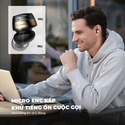 Tai nghe Bluetooth SoundPEATS Opera 05, In-ear, Hybrid Driver 12mm + 2BA, Pin 33H, IPX4, Bluetooth 5.3, ANC, LDAC, Hi-Res - Tai nghe <strong>SoundPEATS Opera 05</strong> thiết kế in-ear, hybrid driver 12mm + 2BA, âm thanh Hi-Res với codec LDAC/SBC/AAC. Pin 8H (tai nghe), 33H (hộp sạc), sạc USB-C. IPX4 chống nước, ANC 30dB, 4 mic ENC, Bluetooth 5.3. Điều khiển cảm ứng, app SoundPEATS. Bảo hành 12 tháng, lý tưởng cho nghe nhạc, game, đàm thoại.