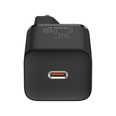Sạc nhanh hiệu Baseus Super Si 1C 25W EU - Khai phá tối đa tốc độ sạc cho chiếc điện thoại flagship của bạn với củ sạc <strong>Baseus Super Si 1C 25W EU</strong>. Đây là giải pháp năng lượng tối ưu cho các dòng điện thoại Samsung cao cấp, hỗ trợ chuẩn sạc siêu nhanh 25W PPS, giúp nạp đầy pin trong thời gian ngắn nhất. Tích hợp công nghệ SuperSi tiên tiến, củ sạc có kích thước cực kỳ nhỏ gọn, chỉ tương đương củ sạc 5W nhưng mạnh mẽ hơn gấp nhiều lần. Ngoài ra, sản phẩm còn hỗ trợ sạc nhanh PD 20W cho iPhone. An toàn, hiệu quả và siêu di động, <strong>Baseus Super Si 1C 25W EU</strong> là sự nâng cấp hoàn hảo cho trải nghiệm sạc mỗi ngày.