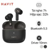 Tai Nghe True Wireless HAVIT TW958 Pro, Bluetooth 5.3, 2 Mic ENC+ ANC Nghe Đến 32H - Hàng Chính Hãng