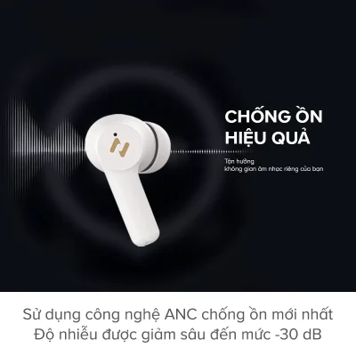 Tai Nghe True Wireless HAVIT TW958 Pro, Bluetooth 5.3, 2 Mic ENC+ ANC Nghe Đến 32H - Hàng Chính Hãng - Tận hưởng sự tĩnh lặng tuyệt đối và những cuộc gọi trong trẻo với tai nghe True Wireless <strong>HAVIT TW958 Pro</strong>. Đây là giải pháp âm thanh toàn diện, trang bị công nghệ chống ồn kép: ANC chủ động loại bỏ tạp âm môi trường khi nghe nhạc, và 2 mic ENC lọc ồn hiệu quả cho những cuộc gọi rõ ràng. Trải nghiệm kết nối không dây thế hệ mới với Bluetooth 5.3 ổn định, liền mạch. Đắm chìm trong âm nhạc cả ngày dài với tổng thời lượng pin lên đến 32 giờ. Với thiết kế công thái học vừa vặn và điều khiển cảm ứng thông minh, <strong>HAVIT TW958 Pro</strong> là người bạn đồng hành lý tưởng cho một cuộc sống năng động và không bị làm phiền.