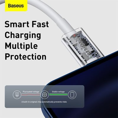 Cáp sạc nhanh hiệu Baseus Superior Series Type-C to iP PD 20W - Bạn đang tìm kiếm một sợi cáp sạc nhanh, bền bỉ và đáng tin cậy cho chiếc iPhone của mình? Cáp sạc <strong>Baseus Superior Series Type-C to iP PD 20W</strong> chính là sự lựa chọn hoàn hảo. Được thiết kế để thay thế và nâng cấp cho cáp sạc gốc, sản phẩm hỗ trợ sạc nhanh Power Delivery 20W, giúp nạp đầy 60% pin cho iPhone chỉ trong 30 phút. Với chất liệu TPE cao cấp, khớp nối được gia cố chống gãy và chip thông minh bảo vệ an toàn, sợi cáp này đảm bảo hiệu suất sạc ổn định và tuổi thọ vượt trội. Hãy trải nghiệm sự khác biệt về tốc độ và độ bền với <strong>Baseus Superior Series Type-C to iP PD 20W</strong>.