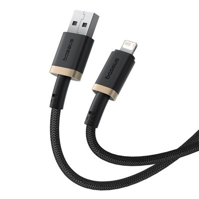 Cáp sạc nhanh hiệu Baseus Dura Series USB to iP 2.4A 2m - Nói lời tạm biệt với những sợi cáp zin mỏng manh và ngắn cũn! Cáp sạc <strong>Baseus Dura Series USB to iP</strong> dài 2m là sự nâng cấp hoàn hảo, mang đến độ bền vượt trội và sự tiện lợi tối đa. Với lớp vỏ bện dù nylon và khớp nối được gia cố đặc biệt, sản phẩm chống gãy gập và chống rối hiệu quả. Hỗ trợ dòng sạc nhanh ổn định 2.4A, sợi cáp đảm bảo nạp năng lượng hiệu quả cho iPhone, iPad của bạn từ các nguồn sạc USB-A thông thường. Chiều dài 2m lý tưởng cho phép bạn thoải mái sử dụng thiết bị ở khoảng cách xa. Hãy đầu tư vào sự bền bỉ với <strong>Baseus Dura Series USB to iP</strong>.
