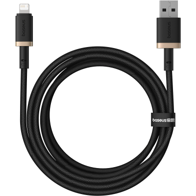 Cáp sạc nhanh hiệu Baseus Dura Series USB to iP 2.4A 2m - Nói lời tạm biệt với những sợi cáp zin mỏng manh và ngắn cũn! Cáp sạc <strong>Baseus Dura Series USB to iP</strong> dài 2m là sự nâng cấp hoàn hảo, mang đến độ bền vượt trội và sự tiện lợi tối đa. Với lớp vỏ bện dù nylon và khớp nối được gia cố đặc biệt, sản phẩm chống gãy gập và chống rối hiệu quả. Hỗ trợ dòng sạc nhanh ổn định 2.4A, sợi cáp đảm bảo nạp năng lượng hiệu quả cho iPhone, iPad của bạn từ các nguồn sạc USB-A thông thường. Chiều dài 2m lý tưởng cho phép bạn thoải mái sử dụng thiết bị ở khoảng cách xa. Hãy đầu tư vào sự bền bỉ với <strong>Baseus Dura Series USB to iP</strong>.