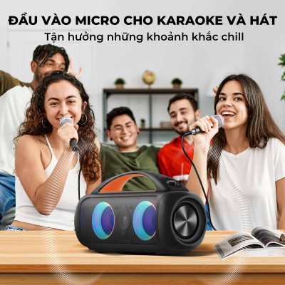 Loa Bluetooth Earfun Uboom Raver - Biến mọi không gian thành một sàn nhảy sôi động với loa Bluetooth <strong>Earfun Uboom Raver</strong>. Với công suất cực đại 100W và công nghệ BassUp™ độc quyền, loa mang đến âm thanh bùng nổ, lấp đầy mọi không gian với những nhịp bass sâu và rung động. Màn trình diễn ánh sáng RGB đa sắc, đồng bộ theo điệu nhạc, sẽ thắp sáng mọi bữa tiệc. Thiết kế bền bỉ với chuẩn chống nước IPX7, thời lượng pin lên đến 24 giờ và khả năng hoạt động như một sạc dự phòng giúp cuộc vui không bao giờ tàn. <strong>Earfun Uboom Raver</strong> không chỉ là một chiếc loa, mà là linh hồn của mọi bữa tiệc, sẵn sàng cho mọi cuộc phiêu lưu.