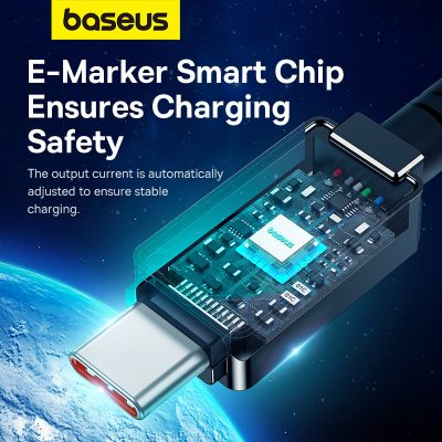 Cáp sạc nhanh hiệu Baseus Unbreakable Series Type-C to Type-C 100W 1m - Nói lời tạm biệt với nỗi ám ảnh mang tên "đứt cáp" với <strong>Baseus Unbreakable Series Type-C to Type-C 100W 1m</strong>. Đây là sợi cáp được chế tác để trường tồn, với lõi gia cố bằng sợi Aramid chống đạn, vỏ bện dù siêu bền và đầu cắm hợp kim kẽm sang trọng. Hỗ trợ công suất sạc nhanh Power Delivery 100W, sợi cáp này có thể nạp đầy năng lượng cho cả MacBook Pro, iPad và các dòng điện thoại Android cao cấp nhất. Tích hợp chip E-Marker thông minh đảm bảo an toàn tuyệt đối cho thiết bị. Hãy đầu tư một lần cho sự bền bỉ và hiệu suất đỉnh cao với <strong>Baseus Unbreakable Series Type-C to Type-C 100W 1m</strong>.
