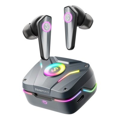 Tai nghe Bluetooth True Wireless SoundPEATS Cyber Gear, In-ear, Driver 10mm, Pin 26H, IPX4, Bluetooth 5.3, Game Mode 45ms, Mega-S