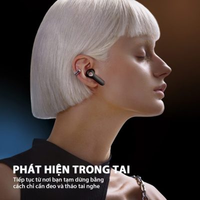 Tai nghe Bluetooth SoundPEATS Air3 Deluxe, In-ear, Driver 14.2mm, Pin 22H, IPX4, Bluetooth 5.2, aptX-Adaptive, Game Mode 60ms - Tai nghe <strong>SoundPEATS Air3 Deluxe</strong> thiết kế in-ear, driver 14.2mm, âm thanh chất lượng với codec aptX-Adaptive/SBC. Pin 5H (tai nghe), 22H (hộp sạc), sạc USB-C. IPX4 chống nước, micro kép ENC, Bluetooth 5.2, độ trễ 60ms (Game Mode). Điều khiển cảm ứng, app SoundPEATS. Bảo hành 12 tháng, lý tưởng nghe nhạc, chơi game, đàm thoại.