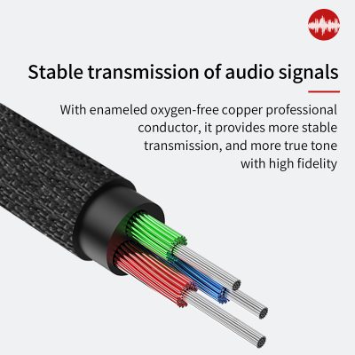 Cáp âm thanh hiệu Baseus Yiven (Male to male) M30 - Nâng tầm trải nghiệm âm thanh của bạn với cáp âm thanh cao cấp <strong>Baseus Yiven (Male to male) M30</strong>. Được thiết kế để truyền tải tín hiệu âm thanh một cách trung thực nhất, cáp sở hữu lõi đồng nguyên chất và đầu cắm 3.5mm mạ vàng 24K, đảm bảo chất âm Hi-Fi không suy hao và kết nối ổn định. Lớp vỏ bọc bằng dây dù bện nilon cao cấp không chỉ mang lại vẻ ngoài sang trọng mà còn siêu bền bỉ, chống rối, chống đứt gãy hiệu quả. Tương thích hoàn hảo với điện thoại, loa, dàn âm thanh xe hơi và mọi thiết bị có cổng 3.5mm. Hãy lựa chọn <strong>Baseus Yiven (Male to male) M30</strong> để tận hưởng âm nhạc một cách trọn vẹn và bền bỉ nhất.