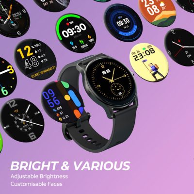 Đồng hồ thông minh SoundPEATS Watch 2, Màn hình 1.28 inch, Pin 7 ngày, IP68, Theo dõi SpO2, Nhịp tim, Giấc ngủ - Đồng hồ thông minh <strong>SoundPEATS Watch 2</strong> với thiết kế mặt tròn năng động, màn hình 1.28 inch, độ phân giải 240x240. Pin 7 ngày, chờ 20 ngày, sạc 3.5H. Chống nước IP68, theo dõi nhịp tim, SpO2, giấc ngủ, 12 chế độ thể thao. Kết nối Bluetooth 5.1, điều khiển nhạc, thông báo. Bảo hành 12 tháng, lý tưởng cho thể thao, sức khỏe.