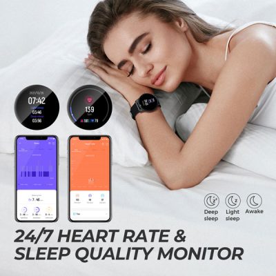 Đồng hồ thông minh SoundPEATS Watch 2, Màn hình 1.28 inch, Pin 7 ngày, IP68, Theo dõi SpO2, Nhịp tim, Giấc ngủ - Đồng hồ thông minh <strong>SoundPEATS Watch 2</strong> với thiết kế mặt tròn năng động, màn hình 1.28 inch, độ phân giải 240x240. Pin 7 ngày, chờ 20 ngày, sạc 3.5H. Chống nước IP68, theo dõi nhịp tim, SpO2, giấc ngủ, 12 chế độ thể thao. Kết nối Bluetooth 5.1, điều khiển nhạc, thông báo. Bảo hành 12 tháng, lý tưởng cho thể thao, sức khỏe.