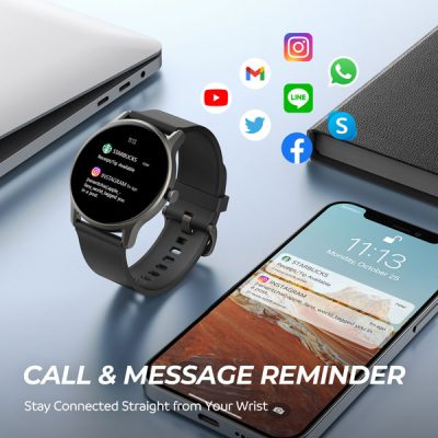 Đồng hồ thông minh SoundPEATS Watch 2, Màn hình 1.28 inch, Pin 7 ngày, IP68, Theo dõi SpO2, Nhịp tim, Giấc ngủ - Đồng hồ thông minh <strong>SoundPEATS Watch 2</strong> với thiết kế mặt tròn năng động, màn hình 1.28 inch, độ phân giải 240x240. Pin 7 ngày, chờ 20 ngày, sạc 3.5H. Chống nước IP68, theo dõi nhịp tim, SpO2, giấc ngủ, 12 chế độ thể thao. Kết nối Bluetooth 5.1, điều khiển nhạc, thông báo. Bảo hành 12 tháng, lý tưởng cho thể thao, sức khỏe.