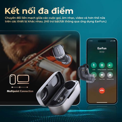 Tai nghe Bluetooth Earfun Free Pro 3 - Hình ảnh 6