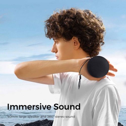 Loa Bluetooth SoundPEATS Halo, Driver 40mm, Pin 28H, IPX4, Bluetooth 5.0, RGB LED, Stereo Mode - Hình ảnh 6
