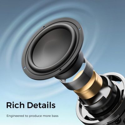 Loa Bluetooth SoundPEATS Halo, Driver 40mm, Pin 28H, IPX4, Bluetooth 5.0, RGB LED, Stereo Mode - Loa Bluetooth <strong>SoundPEATS Halo</strong> với thiết kế nhỏ gọn, driver 40mm, âm thanh vòm 360°, codec AAC/SBC. Pin 28H (không đèn), 14H (có đèn), sạc USB-C. IPX4 chống nước, micro tích hợp, Bluetooth 5.0, đèn RGB 3 màu, hỗ trợ Stereo Mode. Bảo hành 12 tháng, lý tưởng cho tiệc tùng, dã ngoại, nghe nhạc.