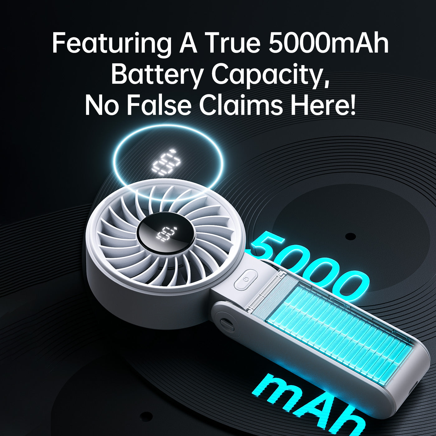 Quạt Cầm Tay Mini Jisulife Life 7, 5 Cấp Độ Gió, Pin 3600mAh/5000mAh, Sử Dụng 12-19H, Bảo Hành 12 Tháng - Quạt cầm tay mini <strong>Jisulife Life 7</strong> với công nghệ Jisulife Life 7, thiết kế gấp gọn 3 trong 1, 12 cánh quạt, tốc độ gió 5m/s. Pin 3600mAh/5000mAh cho 12-19 giờ sử dụng, 5 cấp độ gió, màn hình LED hiển thị pin. Chất liệu ABS, trọng lượng 235g, sạc Type-C. Bảo hành 12 tháng, lý tưởng cho văn phòng, du lịch.