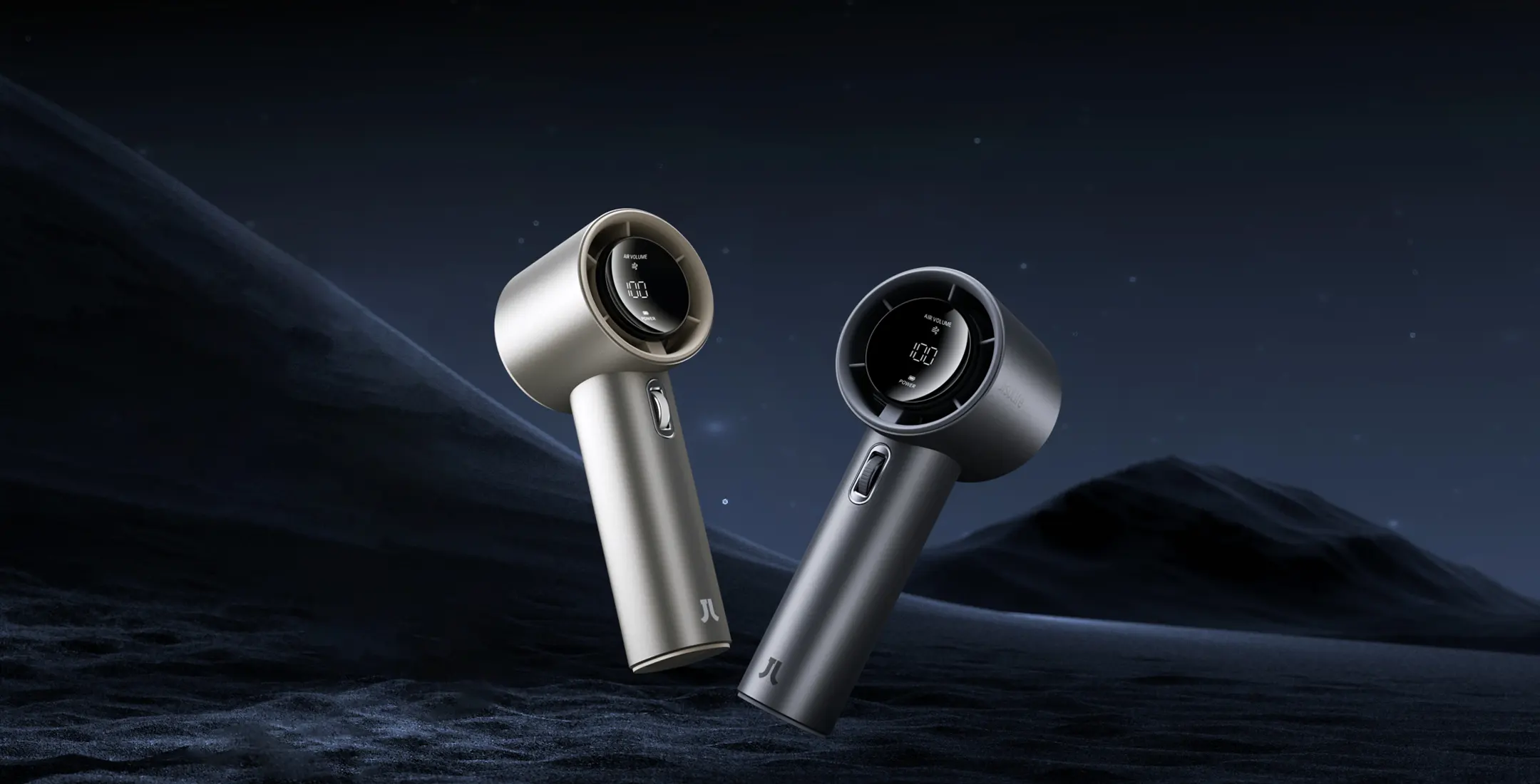 Quạt Cầm Tay Cao Cấp JISULIFE Pro1 S vỏ hợp kim FA53 PRO