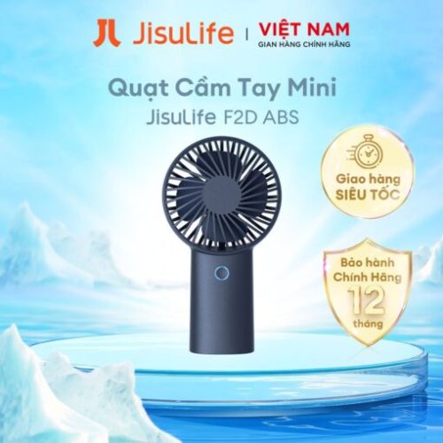 Quạt Cầm Tay Mini JISULIFE F2D sạc nhanh, pin 30 giờ - Hình ảnh 10