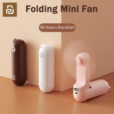 Quạt Cầm Tay 3 in 1 JISULIFE F8X Plus 4500mAh | F8 2000mAh Tích Hợp Sạc Dự Phòng, Đèn Pin Siêu Sáng - Bảo Hành 12 Tháng