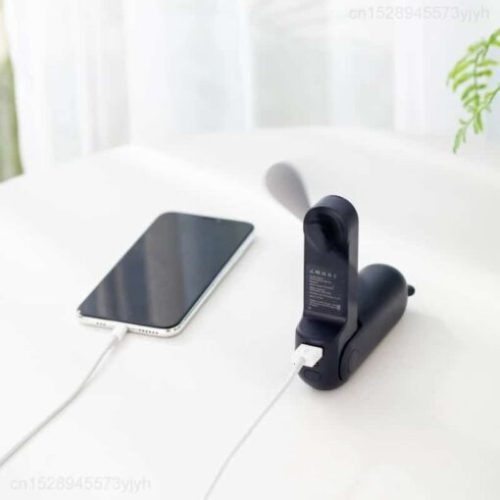 Quạt Cầm Tay 3 in 1 JISULIFE F8X Plus 4500mAh | F8 2000mAh Tích Hợp Sạc Dự Phòng, Đèn Pin Siêu Sáng - Bảo Hành 12 Tháng - Hình ảnh 8