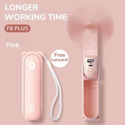 Quạt Cầm Tay 3 in 1 JISULIFE F8X Plus 4500mAh | F8 2000mAh Tích Hợp Sạc Dự Phòng, Đèn Pin Siêu Sáng - Bảo Hành 12 Tháng - Bạn mệt mỏi vì phải mang theo quạt, sạc dự phòng và đèn pin cồng kềnh? <strong>Quạt cầm tay 3 in 1 JISULIFE F8X Plus</strong> là giải pháp tối giản hoàn hảo dành cho bạn. Với thiết kế gấp gọn độc đáo, sản phẩm tích hợp ba chức năng thiết yếu: quạt làm mát mạnh mẽ, sạc dự phòng dung lượng lớn 4500mAh và đèn pin siêu sáng. Chỉ một thiết bị nhỏ gọn trong lòng bàn tay, bạn đã có đủ năng lượng và ánh sáng cho cả ngày dài năng động. Đừng để hành lý nặng nề làm phiền bạn nữa, hãy chọn sự tiện lợi tối đa mà <strong>quạt cầm tay 3 in 1 JISULIFE F8X Plus</strong> mang lại.