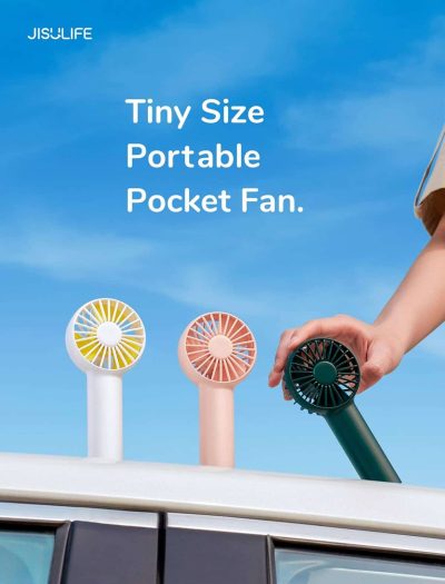 Quạt Cầm Tay Mini JISULIFE FA20 ABS 2000mAh - Sạc Nhanh - Sử Dụng Lên Đến 12H Chính Hãng - Bảo Hành 12 Tháng - Cái nóng oi bức không còn là nỗi lo khi bạn có trong tay "vị cứu tinh" nhỏ gọn mang tên <strong>JISULIFE FA20 ABS</strong>. Đây là sự kết hợp hoàn hảo giữa thiết kế thời trang và hiệu năng ấn tượng, mang đến làn gió mát tức thì mọi lúc bạn cần. Với viên pin 2000mAh cho 12 giờ hoạt động, động cơ không chổi than siêu êm và 3 tốc độ gió tùy chỉnh, chiếc quạt này đáp ứng mọi nhu cầu làm mát cá nhân. Không chỉ là một chiếc quạt, <strong>JISULIFE FA20 ABS</strong> là một phụ kiện thông minh, một tuyên ngôn về phong cách sống năng động và hiện đại, giúp bạn luôn tự tin và sảng khoái.