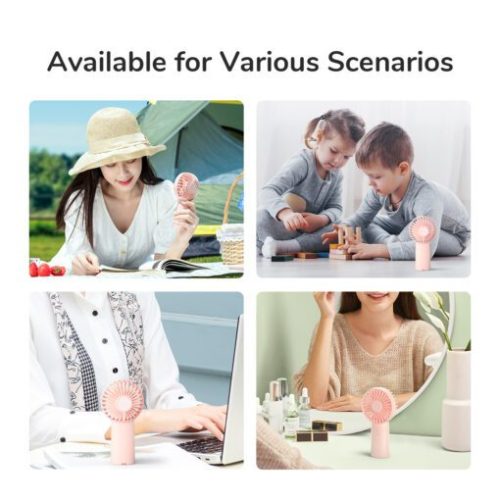 Quạt Cầm Tay Mini JISULIFE FA20X Plus ABS 4000mAh - Sạc Nhanh - Sử Dụng Lên Đến 16H Chính Hãng - Bảo Hành 12 Tháng - Hình ảnh 6