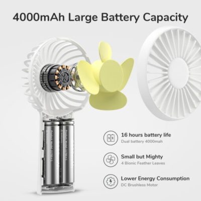 Quạt Cầm Tay Mini JISULIFE FA20X Plus ABS 4000mAh - Sạc Nhanh - Sử Dụng Lên Đến 16H Chính Hãng - Bảo Hành 12 Tháng - Đừng để cái nóng mùa hè làm gián đoạn ngày dài của bạn! Quạt cầm tay <strong>JISULIFE FA20X Plus</strong> là giải pháp làm mát cá nhân tối thượng, kết hợp sức mạnh đáng gờm trong một thiết kế nhỏ gọn. Sở hữu viên pin 4000mAh "khủng" cho thời gian hoạt động lên đến 16 giờ, chiếc quạt này sẵn sàng đồng hành cùng bạn từ sáng đến tối. Ba tốc độ gió mạnh mẽ được tạo ra từ động cơ êm ái, mang lại sự sảng khoái tức thì mà không gây tiếng ồn. Với thiết kế thời trang, gọn nhẹ và an toàn, <strong>JISULIFE FA20X Plus</strong> chính là phụ kiện không thể thiếu để bạn luôn thoải mái và tự tin trong mọi hoạt động.