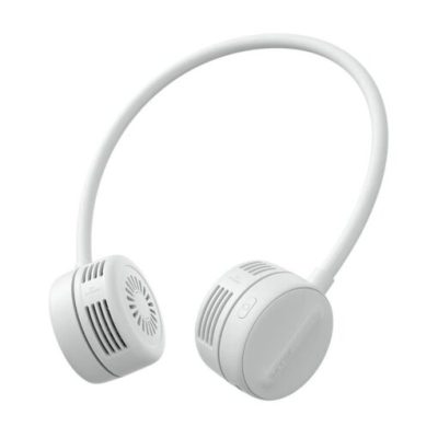 Quạt đeo cổ Jisulife FA25, pin 1.800mAh, tốc độ gió 3.5m/s, thiết kế xoay 360°, 4 tốc độ, nhẹ &an toàn