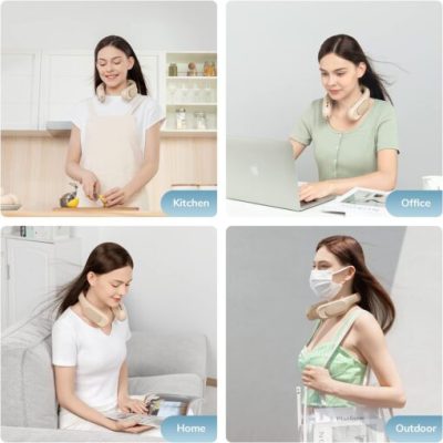 Quạt Đeo Cổ Không Cánh JISULIFE FA35Pro Pin 4000mAh, 4 Cấp Gió, Làm Mát 360° - Nâng cấp trải nghiệm mùa hè của bạn với quạt đeo cổ không cánh <strong>JISULIFE FA35Pro</strong> – phiên bản Pro đẳng cấp và mạnh mẽ. Sản phẩm được trang bị pin 4000mAh cho thời gian sử dụng bền bỉ lên đến 16 giờ. Công nghệ làm mát vòm 360° với các cửa gió trên và dưới độc đáo tạo ra luồng khí mát lạnh bao phủ toàn diện từ cổ lên mặt. Đặc biệt, <strong>JISULIFE FA35Pro</strong> sở hữu 4 cấp độ gió, bao gồm chế độ "siêu bão" giúp hạ nhiệt tức thì trong những ngày nóng đỉnh điểm. Thiết kế công thái học, chất liệu thân thiện với da và vận hành siêu êm ái mang đến sự thoải mái và phong cách vượt trội, giúp bạn giải phóng đôi tay và tận hưởng mùa hè sảng khoái.