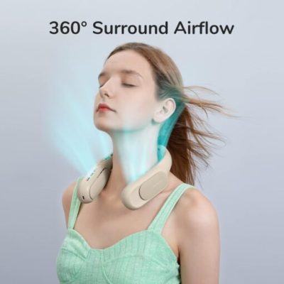 Quạt Đeo Cổ Không Cánh JISULIFE FA35Pro Pin 4000mAh, 4 Cấp Gió, Làm Mát 360° - Nâng cấp trải nghiệm mùa hè của bạn với quạt đeo cổ không cánh <strong>JISULIFE FA35Pro</strong> – phiên bản Pro đẳng cấp và mạnh mẽ. Sản phẩm được trang bị pin 4000mAh cho thời gian sử dụng bền bỉ lên đến 16 giờ. Công nghệ làm mát vòm 360° với các cửa gió trên và dưới độc đáo tạo ra luồng khí mát lạnh bao phủ toàn diện từ cổ lên mặt. Đặc biệt, <strong>JISULIFE FA35Pro</strong> sở hữu 4 cấp độ gió, bao gồm chế độ "siêu bão" giúp hạ nhiệt tức thì trong những ngày nóng đỉnh điểm. Thiết kế công thái học, chất liệu thân thiện với da và vận hành siêu êm ái mang đến sự thoải mái và phong cách vượt trội, giúp bạn giải phóng đôi tay và tận hưởng mùa hè sảng khoái.