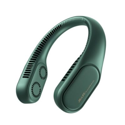 Quạt Đeo Cổ Không Cánh JISULIFE FA12R - Công Nghệ Tuabin Đôi, Pin 4000mAh Dùng 7H, 3 Tốc Độ Gió Mát Lạnh Tức Thì - Hàng Chính Hãng