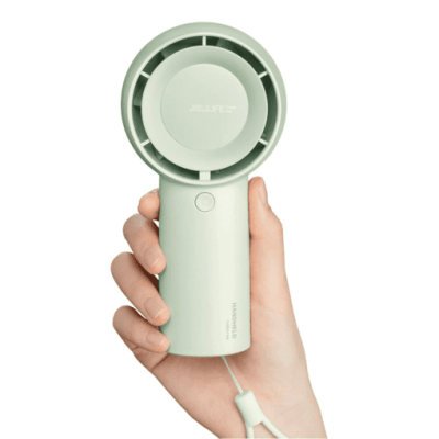 Quạt Cầm Tay Mini JISULIFE FA43 – 5 Cấp Gió, Pin 4000mAh pin 16 giờ, 5 cấp độ gió