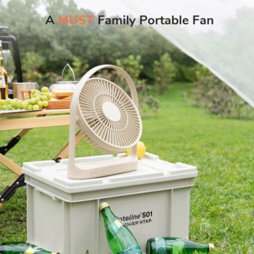 Quạt Tích Điện Để Bàn JisuLife FA27 Plus 8000mAh - Hình ảnh 5