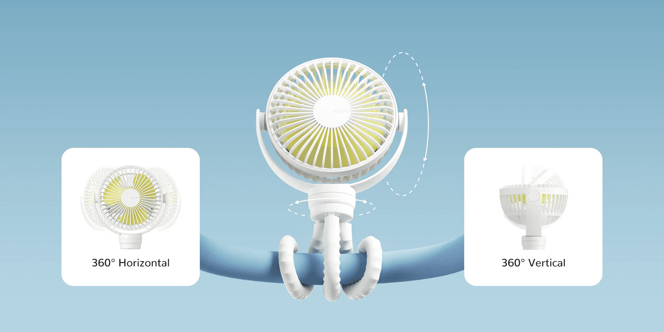 Quạt tích điện cho bé Baby Fan Life 1 Jisulife FA24