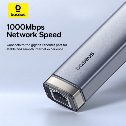 Hub Baseus Ultrajoy Series 6 cổng Air (TYPE-C TO 1 HDMI 4K@60HZ + 2 USB 3.0 + 1 USB 2.0 + 1 TYPE-C 3.0 + 1 PD) - Hình ảnh 3