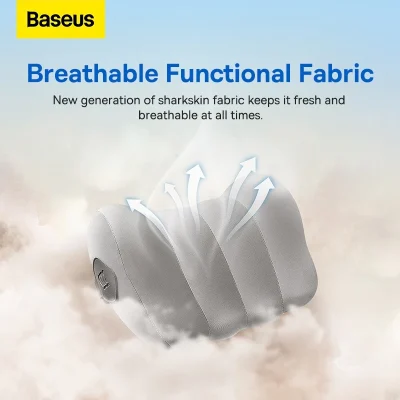 Gối Tựa Đầu Ô Tô Baseus Comfortride Series Cao Su Non Chính Hãng - Gối Tựa Đầu Ô Tô Baseus Comfortride Series bằng cao su non, thiết kế công thái học, giảm mỏi cổ, vai gáy. Vỏ vải cotton thoáng khí, lõi cao su non 3D, kích thước 26x21x10cm. Phù hợp mọi ghế xe, dễ lắp đặt, màu Đen, Xám, Cam, Xanh. Lý tưởng cho lái xe đường dài.