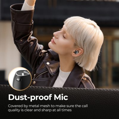 Tai nghe Bluetooth True Wireless Soundpeats Free2 Classic, In-ear, Driver 6mm, Pin 30H, IPX5, Bluetooth 5.1, ENC, Cảm ứng - Tai nghe <strong>Soundpeats Free2 Classic</strong> với thiết kế in-ear thời thượng, vỏ case khắc laser, driver 6mm, âm thanh sắc nét, codec AAC/SBC. Pin 8H (tai nghe), 30H (với hộp sạc), sạc USB-C. IPX5 chống nước, micro chống bụi ENC, Bluetooth 5.1. Điều khiển cảm ứng tiện lợi. Bảo hành 12 tháng, phù hợp nghe nhạc, đàm thoại, thể thao.