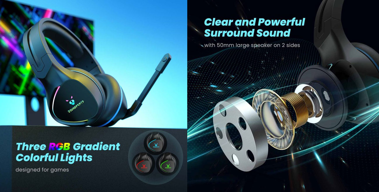 tai nghe chơi game SoundPEATS gamer no1