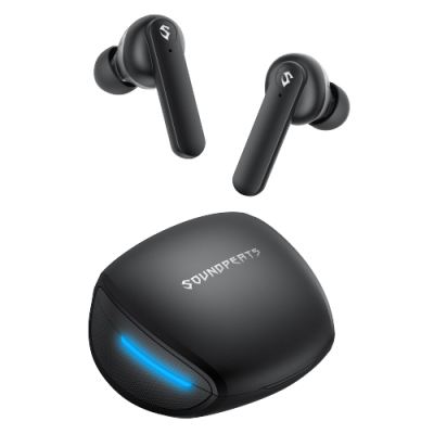 Tai nghe Bluetooth True Wireless SoundPeats Gamer No.1, In-ear, Dual Driver 6mm, Pin 25H, IPX4, Bluetooth 5.0, Game Mode 60ms, 4 Micro