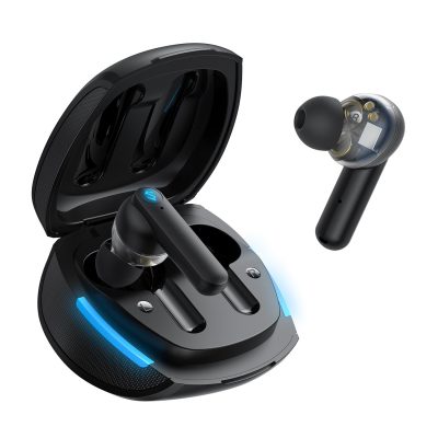 Tai nghe Bluetooth True Wireless SoundPeats Gamer No.1, In-ear, Dual Driver 6mm, Pin 25H, IPX4, Bluetooth 5.0, Game Mode 60ms, 4 Micro - Tai nghe <strong>SoundPeats Gamer No.1</strong> với thiết kế in-ear, hộp sạc đầu rắn, Dual Driver 6mm, âm thanh 3D, codec AAC/SBC. Pin 5H (tai nghe), 25H (với hộp sạc), sạc USB-C. IPX4 chống nước, 4 micro cVc 8.0, Bluetooth 5.0, Game Mode 60ms. Bảo hành 12 tháng, lý tưởng chơi game, nghe nhạc, đàm thoại.