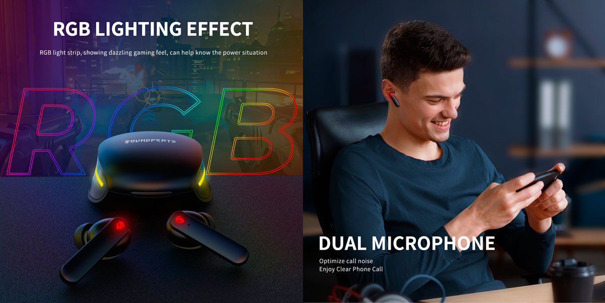 Tai nghe không dây SoundPEATS Gamer No.1
