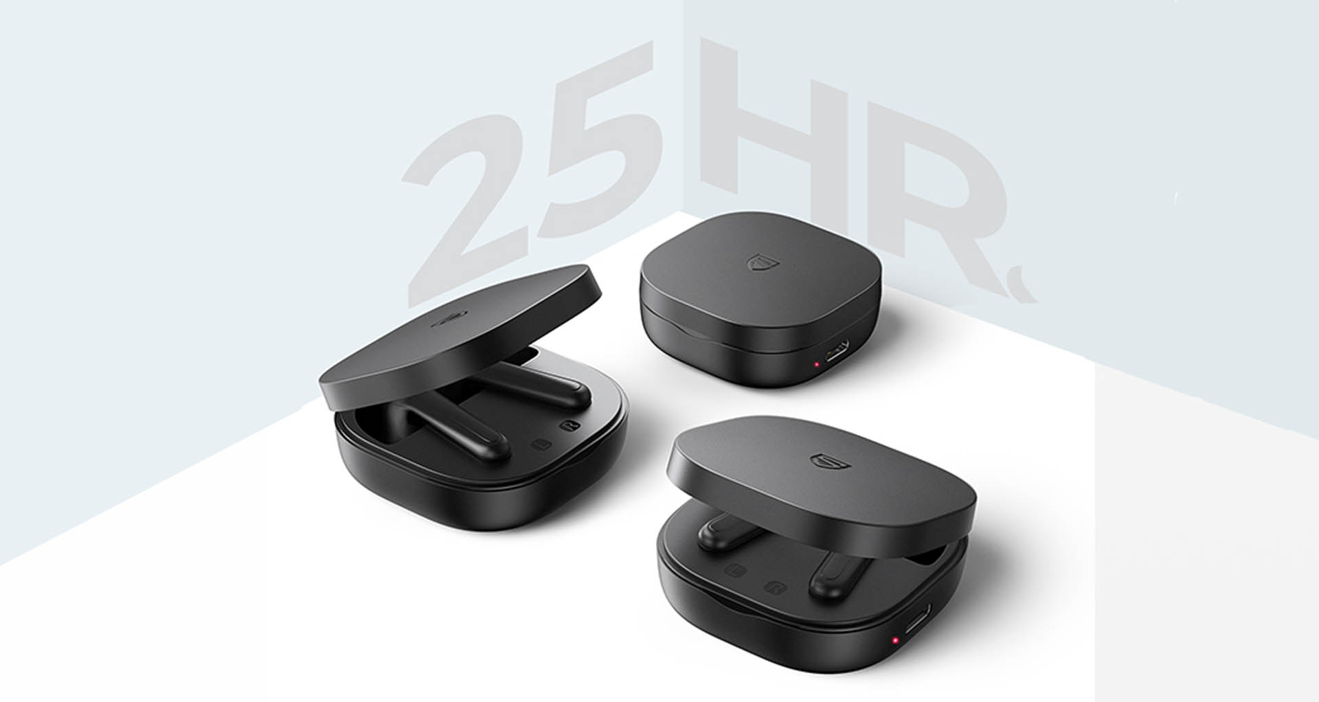 Tai nghe bluetooth soundpeats trueair với thời lượng sử dụng lên đến 25 giờ