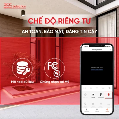 Camera Wifi Ngoài Trời 365 Selection OC1 Tuya 3MP 2K Chính Hãng - <strong>Camera Wifi 365 Selection OC1 Tuya 3MP 2K</strong>, chống nước IP65, thu hình 360° với PTZ, tầm nhìn đêm 10m. Kết nối Tuya Smart/Smart Life qua Wifi 2.4GHz, lắp đặt dễ dàng. Hỗ trợ thẻ nhớ 128GB, đàm thoại 2 chiều, phát hiện chuyển động. Lý tưởng giám sát ngoài trời.