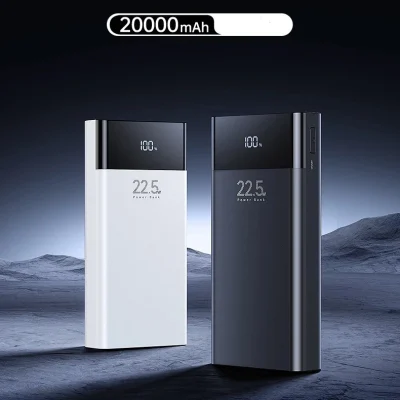 Pin Sạc Dự Phòng REMAX RPP-672, 20000mAh, Sạc Nhanh 22.5W/PD 20W, Màn Hình LED, Nhỏ Gọn