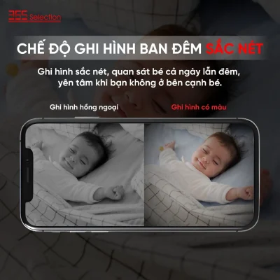 Camera Wifi Trong Nhà 365 Selection C1 Tuya 3MP 2K Full HD Chính Hãng - <strong>Camera Wifi 365 Selection C1 Tuya 3MP 2K Full HD</strong>, quay màu ban đêm, PTZ 360°, phát hiện chuyển động AI. Kết nối Tuya Smart/365 Life qua Wifi 2.4GHz, đàm thoại 2 chiều, lưu thẻ 128GB. Lắp đặt dễ, bảo hành 24 tháng, lý tưởng giám sát nhà ở, văn phòng.